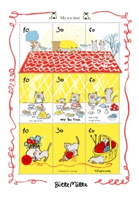 【切手風目打ち】日東紅茶A6_9面_-のコピー
