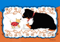 犬の散歩途中での出会い
