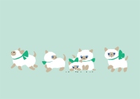 スクリーンプリント猫橋